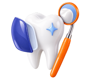 Oral surgery dental marketing icon